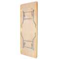 Atlas Commercial Products Titan Series™ Wood Folding Table, 8 Ft. x 48" "King" Banquet, Vinyl Edge WFT5-4896